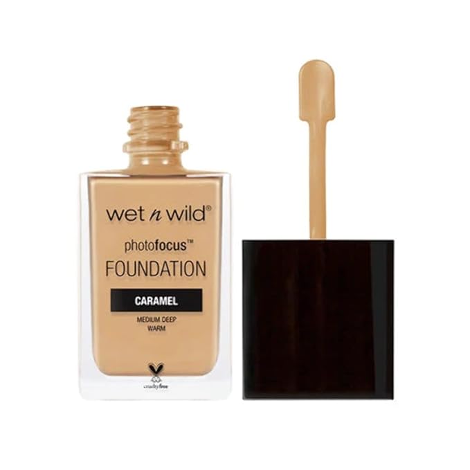 wet n wild Photo Focus Matte Liquid Foundation Porcelain, Vegan & Cruelty-Free