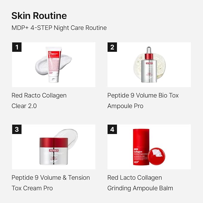 MDP+ Red Lacto Collagen Grinding Face Ampoule Multi Balm Stick | Vegan Lacto, 0.49oz/14g, Wrinkle-Reducing, Brightening, Deep Skin Firming Care, 12hrs Long-Lasting Moisture