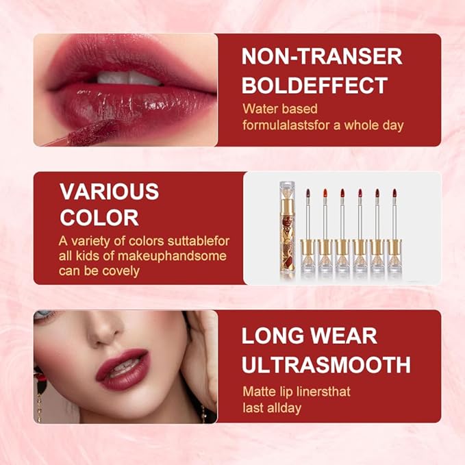 Soft Matte Liquid Lipstick in Deep Cocoa Brown, High Pigment Full Coverage Matte Lip Color, Waterproof Smudge-Proof Non-Transfer Lightweight Liquid Lipstick for Long-Wearing Everyday Makeup 85A