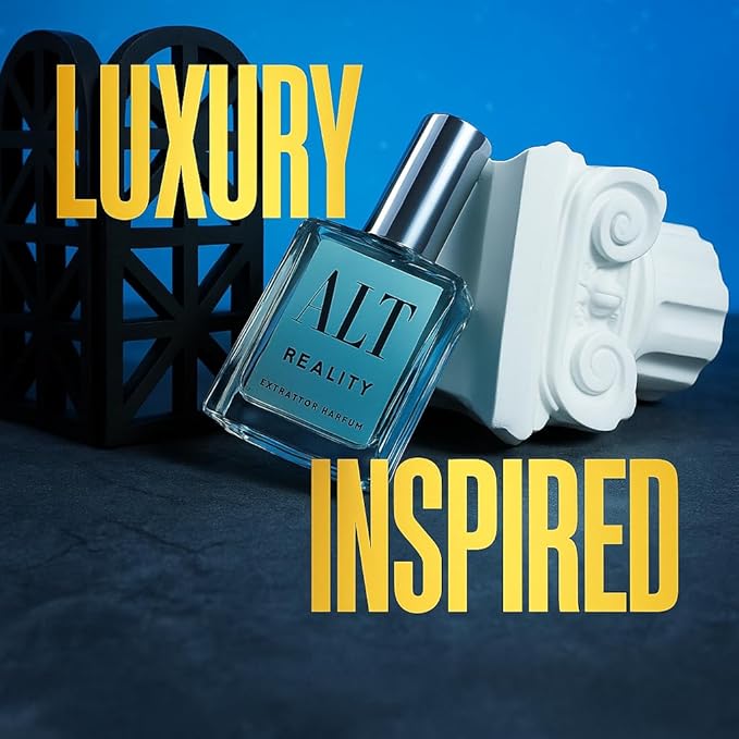 ALT. FRAGRANCES Reality 60ml Extrait de Parfum - Long Lasting Perfume for Men, with Fresh Citrus Scent, Inspired By Perfume