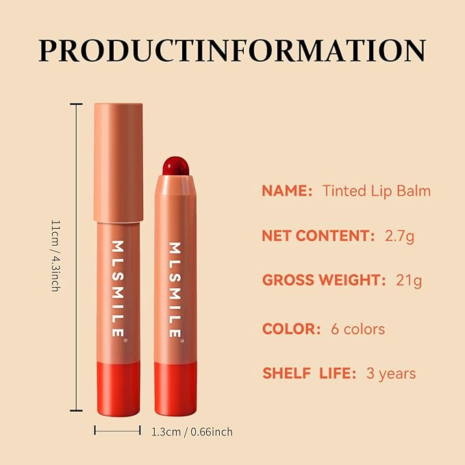 Lip Gloss, Lipstick 3 Step Makeup in 1 Swipe, Multi Use Lip Gloss, Cream Blush Eyeshadow base, Lip Stain Waterproof & Transfer Proof, Hydrating Wear & Vegan #Peachy Nude