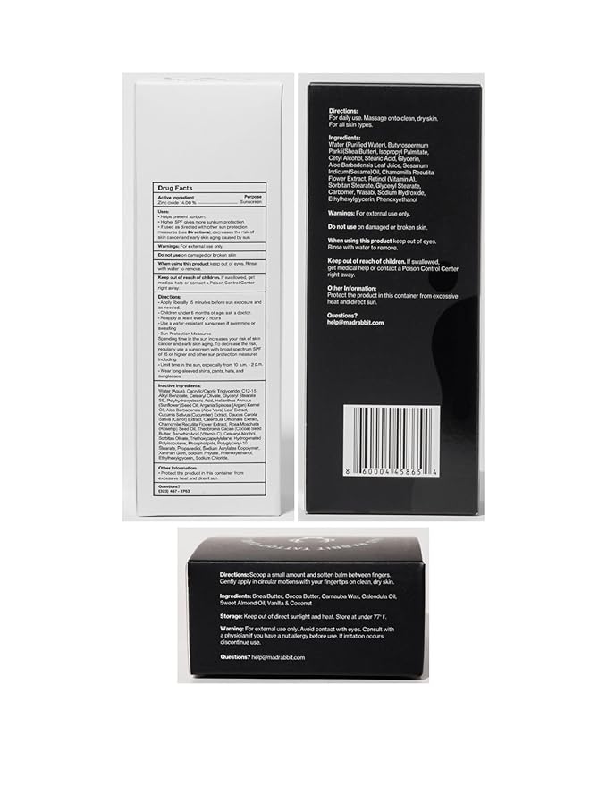 Tattoo Care Favorites Kit (3 Piece) - Enhance Balm, Replenish Daily Body Lotion & Defend Mineral Sunscreen SPF 30 - All Skin Types/Full Coverage Tattoo Care Kit