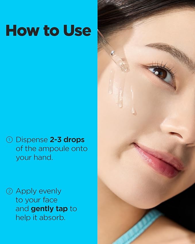 WELLAGE Real Hyaluronic Blue Ampoule 100, Value Review Korean Skincare, Fragrance Free Hyaluronic Acid Serum with Panthenol, Wild yam, Centella, Deep Hydration, Firming, Plumping, Non-Sticky 2 Pack