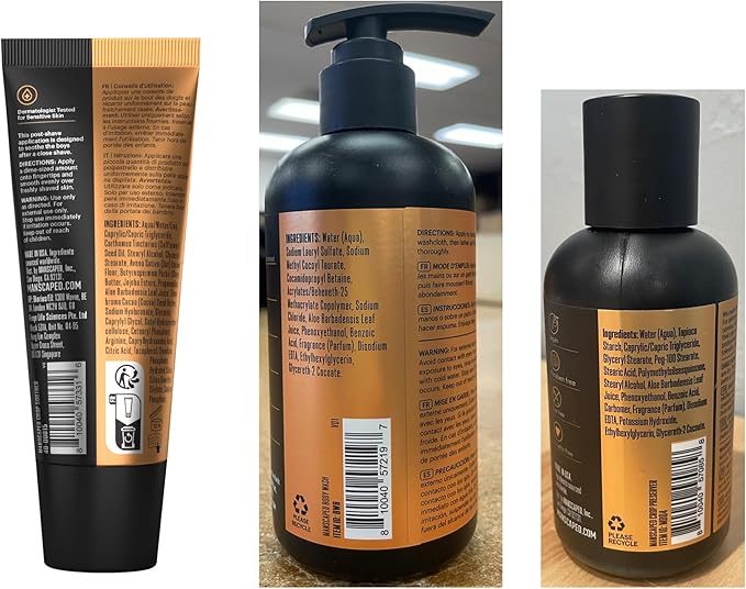 MANSCAPED® The Premier Package 5.0 Ultra, with The Lawn Mower® 5.0 Ultra Men's Groin & Body Hair Trimmer, Shears 3.0, Crop Preserver® Ball Deodorant, Refined® Body Wash, Crop Soother™, Shed 2.0