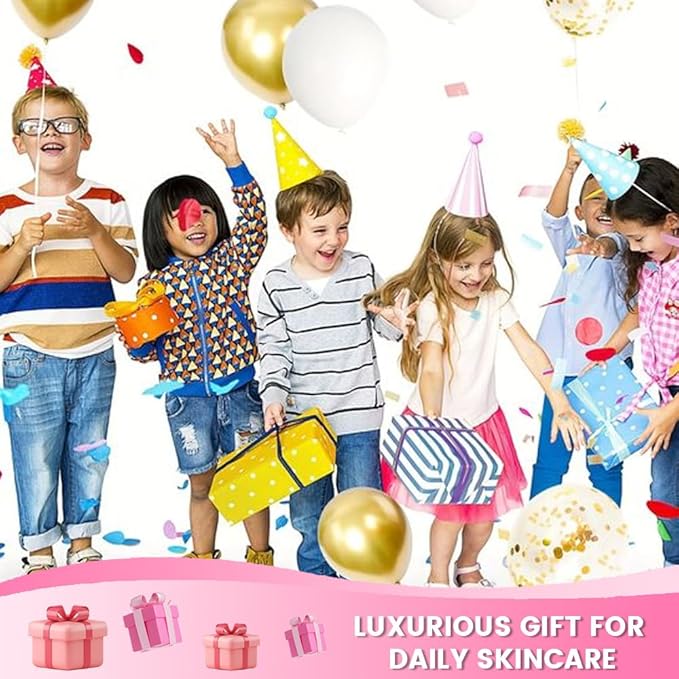 evpct 12 Pack Kids Face Masks for Kids Girls Spa, Girls Kids Facial Spa Day Slumber Sleepover Birthday Party Favors Supplies Kit for Girl, Kid Friendly Facial Face Masks Bulk Skincare for Kid, Peach