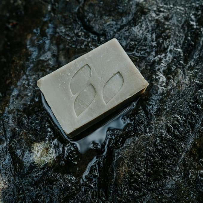 Alaska Glacial Cold-Process Mineral Clay Soap Bar made with Organic Oils | Face, Body, Shampoo & Shave | Hydrates & Detoxifies | For All Skin Types – Citrus Blend, 1 Pack