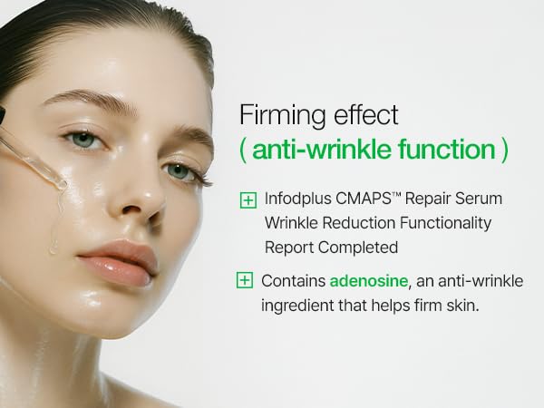 INFODPLUS CMAPS 62 Repair Serum – Aloe Vera & Adenosine | Soothing, Redness Relief, Anti-Wrinkle Repair Serum for Sensitive Skin