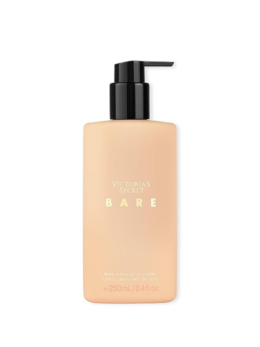 Victoria's Secret Bare Fragrance Body Lotion, Notes of Australian Sandalwood, Mandarin Madagascar & Egyptian Violet, (8.4 oz)