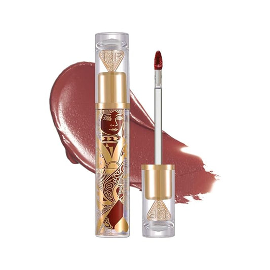 Matte Velvet Lip Stain, Long-Lasting Lip Tint, Waterproof Non-Sticky Lip Color, Transfer-Proof Smudge-Proof Lip Stain, Cloud-Like Soft Blurring Texture with Misty Velvet Finish, Rose Vine-89A