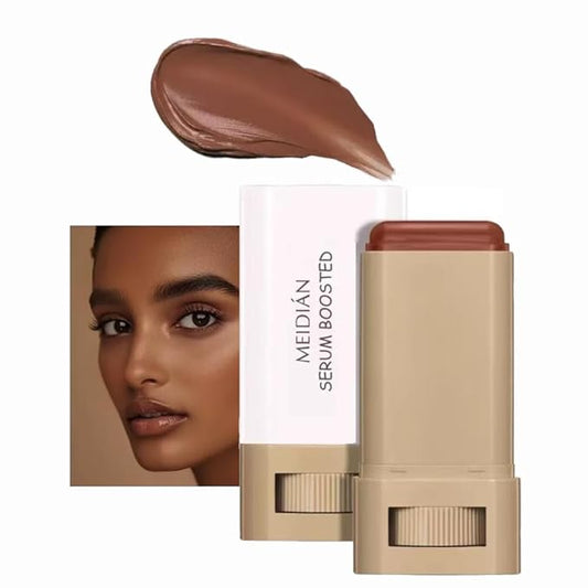 Dewy Finish Tinted Moisturizer & Full Coverage Foundation Stick Set - Includes Beauty Balm Serum, Concealer Stick & Contour Sticks for Face Makeup (2#)