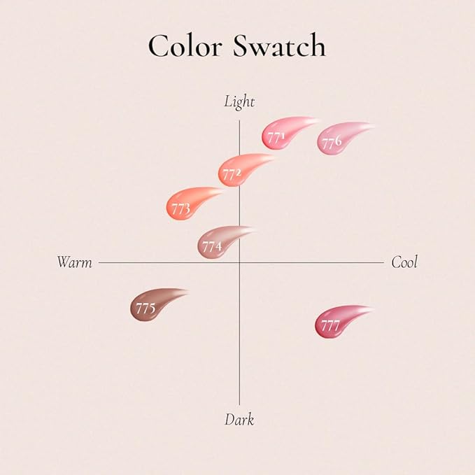 DINTO Blur-Jelly Plumping Lip Tint - Tinted Lip Plumpimg Gel Gloss, Long-Lasting, Moisturizing, Volumizing & Hydrating, Vegan & Cruelty-Free, K beauty (7 colors) (773 Peach Gelée, 0.11 fl.oz.)