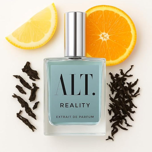 ALT. FRAGRANCES Reality 100ml Extrait de Parfum - Long Lasting Unisex Fragrance with Fresh Citrus Scent, Inspired By Perfume