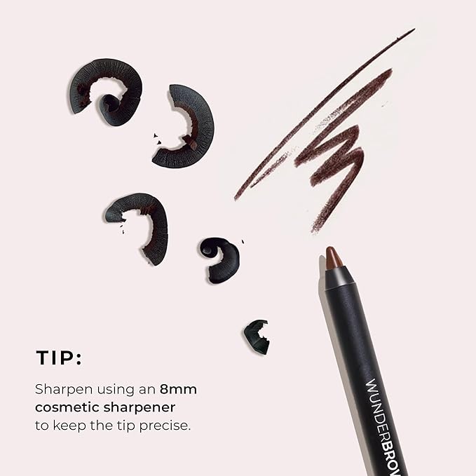 Wunderbrow Super Stay Eyeliner Pencil, Waterproof and Smudge-Proof, Shade: Emerald Lustre