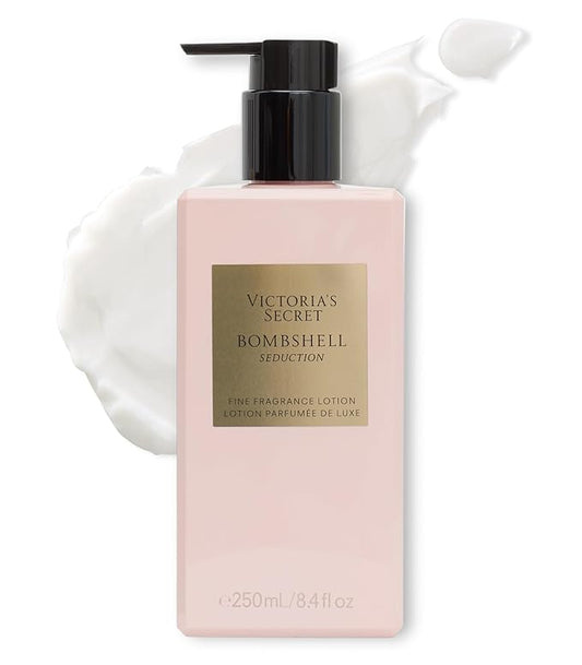 Victoria's Secret Bombshell Seduction Fragrance Body Lotion, Notes of White Peony, Sage & Velvet Musk (8.4 oz)
