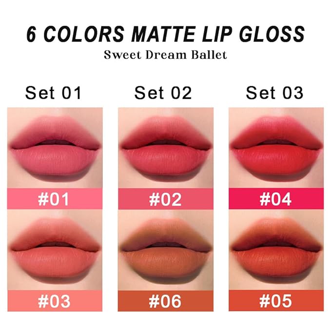 BINGBRUSH 2Pcs Velvet Light Matte Lip Tints – Colorstay Lipstick Highly Pigmented, Long-Lasting Lip Stain,Moisturizing, Waterproof, Lightweight Soft Lip Cream,Smudge-Proof & Fade-Resistant