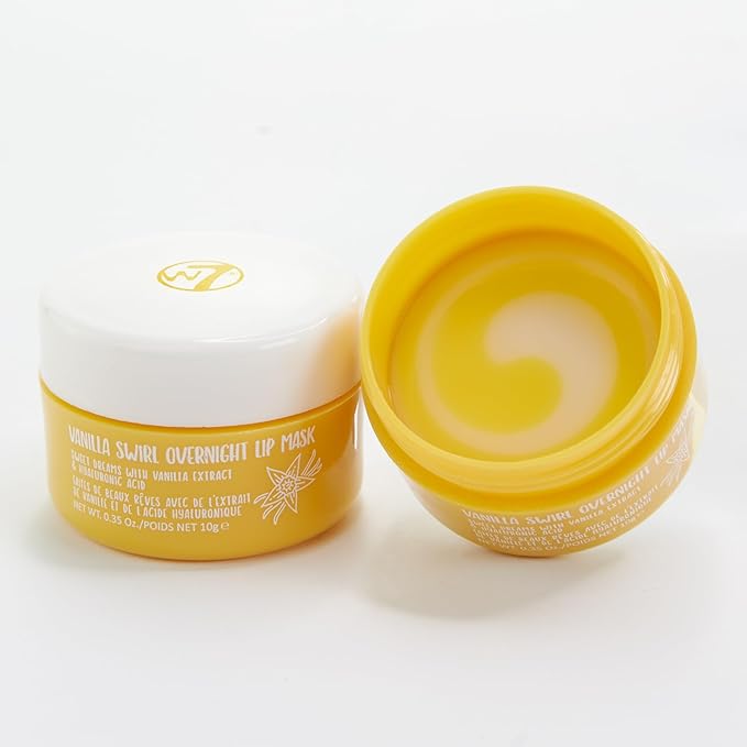 W7 Sweet Dreams Overnight Lip Mask Gift Set - Cherry, Watermelon, Bubblegum & Vanilla - Lip Treatments - Stocking Stuffer