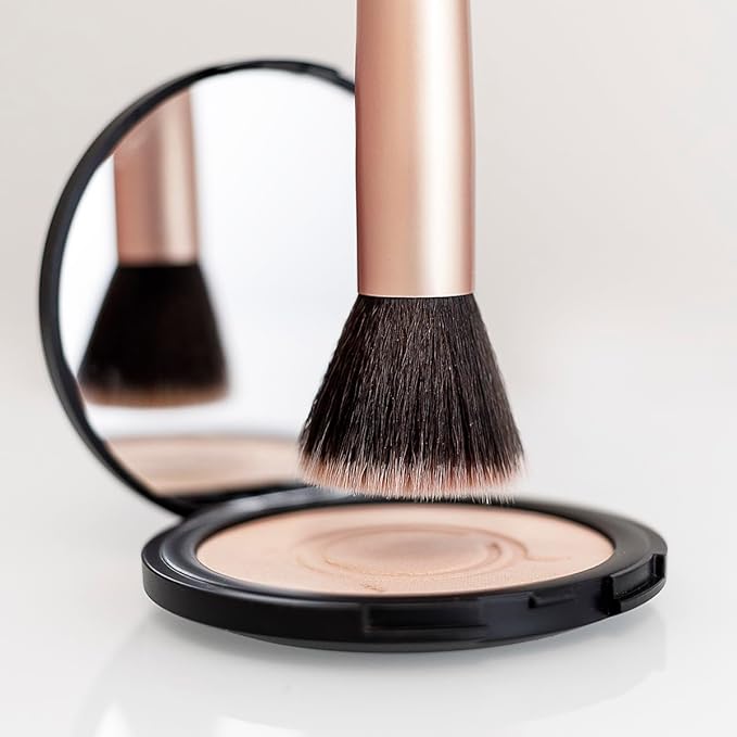 Makeup Beauty Pressed Powder foundation Compact Full Coverage Foundation Skin Care Face Makeup Essentials Contour Palette Setting Powder fit me powder foundation makup 0.49 OZ (Crema, 0.49 OZ)