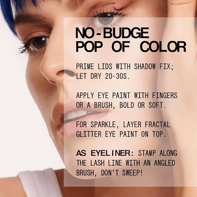 about-face Matte Fluid Eye Paint Sweet Disposition – High-Pigment Liquid Eyeshadow, Long-Lasting, No-Budge Matte Finish, Vegan & Cruelty-Free (Cornflower Blue)