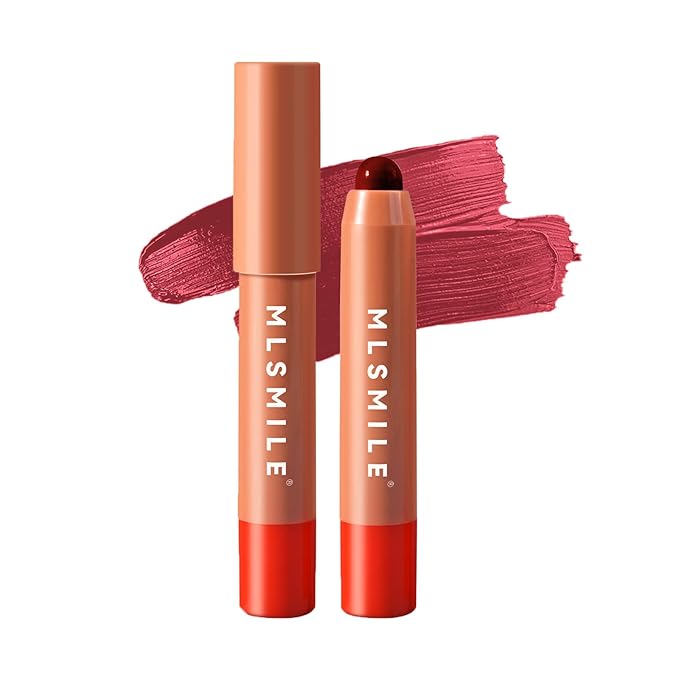 Lip Gloss, Lipstick 3 Step Makeup in 1 Swipe, Multi Use Lip Gloss, Cream Blush Eyeshadow base, Lip Stain Waterproof & Transfer Proof, Hydrating Wear & Vegan #Vivid Rose