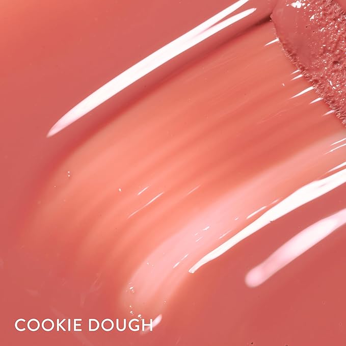 LAURA GELLER NEW YORK Color Luster Lip Gloss - Cookie Dough | Non-Sticky Lip Gloss Treatment with Sheer High-Shine Color