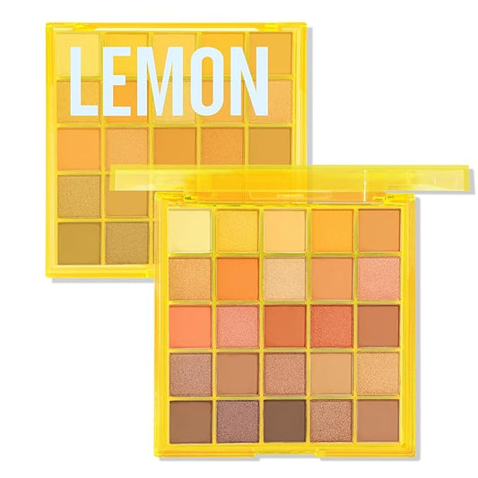 Boobeen 25 Colors Eyeshadow Palette, Highly Pigmented Matte Shimmer Glitter Eyeshadows, Long Lasting & Blendable Colorful Makeup Palette for Day Night Party Halloween