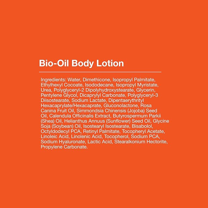 Bio-Oil Moisturizing Body Lotion for Sensitive and Dry Skin, Ultra-Lightweight, Fast Absorbing Moisturizer with Jojoba, Rosehip, Shea Oil and Hyaluronic Acid, Non-Comedogenic, 5.9 Oz