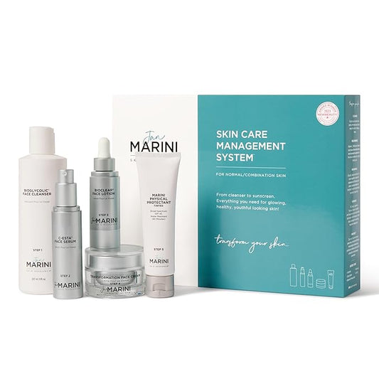 Jan Marini Skin Research Skin Care Management System™ - Normal/ Combination Skin - With Marini Physical Protectant Tinted SPF 45