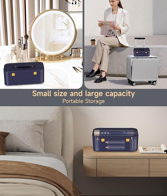 & HR-01 Multifunctional Hair Styler (3+2+2+1) 8-in-1 Integrated Functions: Negative Ion Hair Dryer, Hot Air Styler - No Heat Damage, Quick Drying, Straightening, Curling & Volumizing