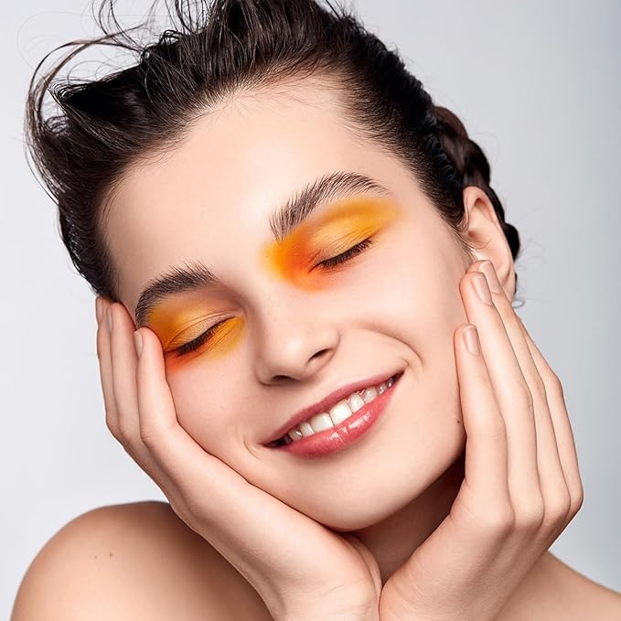 Boobeen 25 Colors Eyeshadow Palette, Highly Pigmented Matte Shimmer Glitter Eyeshadows, Long Lasting & Blendable Colorful Makeup Palette for Day Night Party Halloween