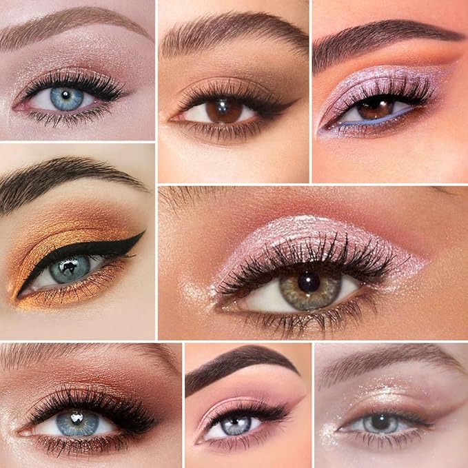 20 Colors Nude Pink Gold Brown Basics Eyeshadow Palette,Matte Nude Neutral Naked Eye Shadow Makeup,Long Lasting Waterproof,Great for Travel Gift Kit