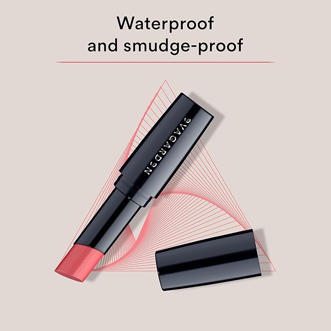 EVAGARDEN Pleasure Lipstick - Moisturizes and Nourishes - Protects with SPF - Soft Application Spreads Easily and Provides Smoothness - Gives Volume Effect and Bright Color - 664 Rose Wine - 0.1 oz