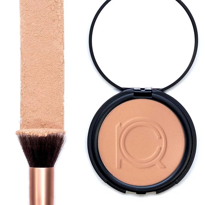 Makeup Beauty Pressed Powder foundation Compact Full Coverage Foundation Skin Care Face Makeup Essentials Contour Palette Setting Powder fit me powder foundation makup 0.49 OZ (Trigueño, 0.49 OZ)