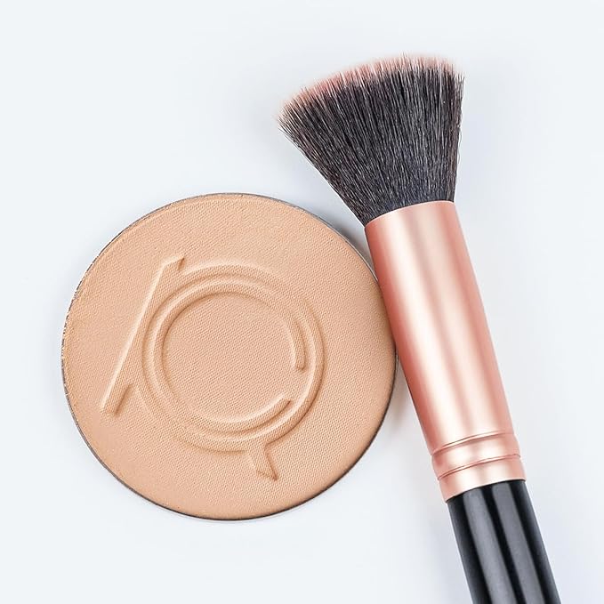 Makeup Beauty Pressed Powder foundation Compact Full Coverage Foundation Skin Care Face Makeup Essentials Contour Palette Setting Powder fit me powder foundation makup 0.49 OZ (Melocoton, 0.49 OZ)