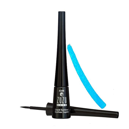 Zuzu Luxe, Vegan, Liquid Eyeliner (Azure).1 oz
