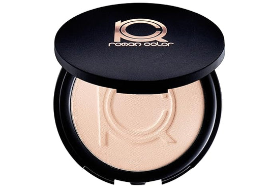 Makeup Beauty Pressed Powder foundation Compact Full Coverage Foundation Skin Care Face Makeup Essentials Contour Palette Setting Powder fit me powder foundation makup 0.49 OZ (Crema, 0.49 OZ)
