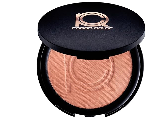 Makeup Beauty Pressed Powder foundation Compact Full Coverage Foundation Skin Care Face Makeup Essentials Contour Palette Setting Powder fit me powder foundation makup 0.49 OZ (Mulata, 0.49 OZ)