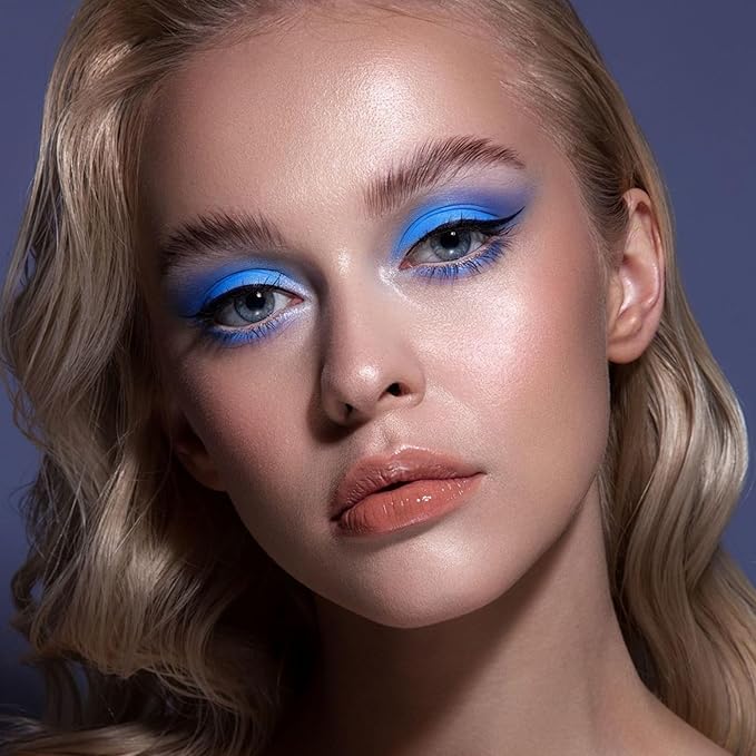 Boobeen 25 Colors Eyeshadow Palette, Highly Pigmented Matte Shimmer Glitter Eyeshadows, Long Lasting & Blendable Colorful Makeup Palette for Day Night Party Halloween