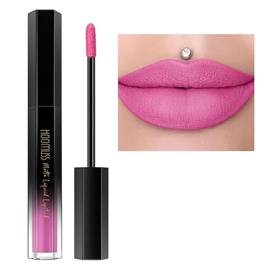 Pink Lipstick Long Lasting, Matte Liquid Lipsticks for Women Non Transfer Smudgeproof Smooth and Easy to Appy Cruelty Free Lip Color, M43 Baby Pink