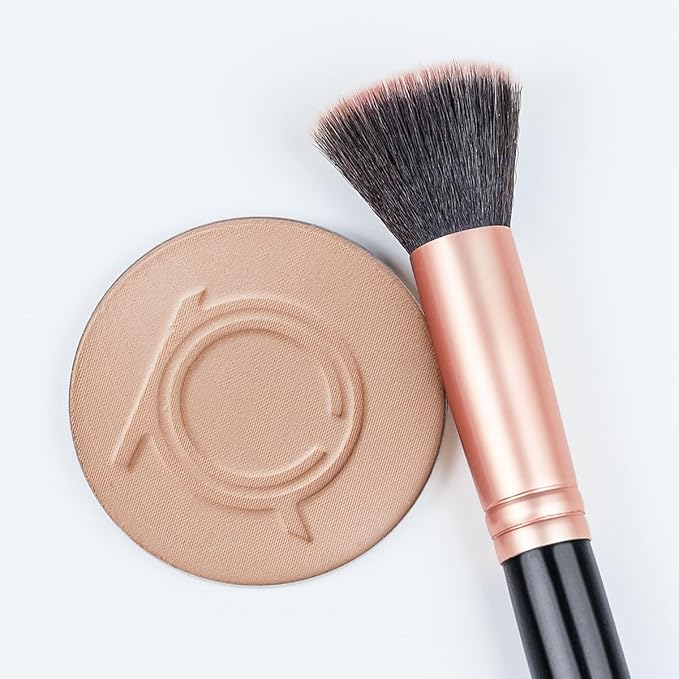 Makeup Beauty Pressed Powder foundation Compact Full Coverage Foundation Skin Care Face Makeup Essentials Contour Palette Setting Powder fit me powder foundation makup 0.49 OZ (Crema, 0.49 OZ)