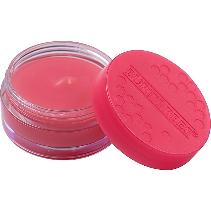 Burt's Bees Stocking Stuffers, 3 Overnight Lip Sleeping Mask Christmas Gifts Set - Exfoliating Scrub Restores, Hydrates & Smooths to Reduce Fine Lines, Passionfruit, Sweet Mint, Lemon Sorbet (3-Pack)