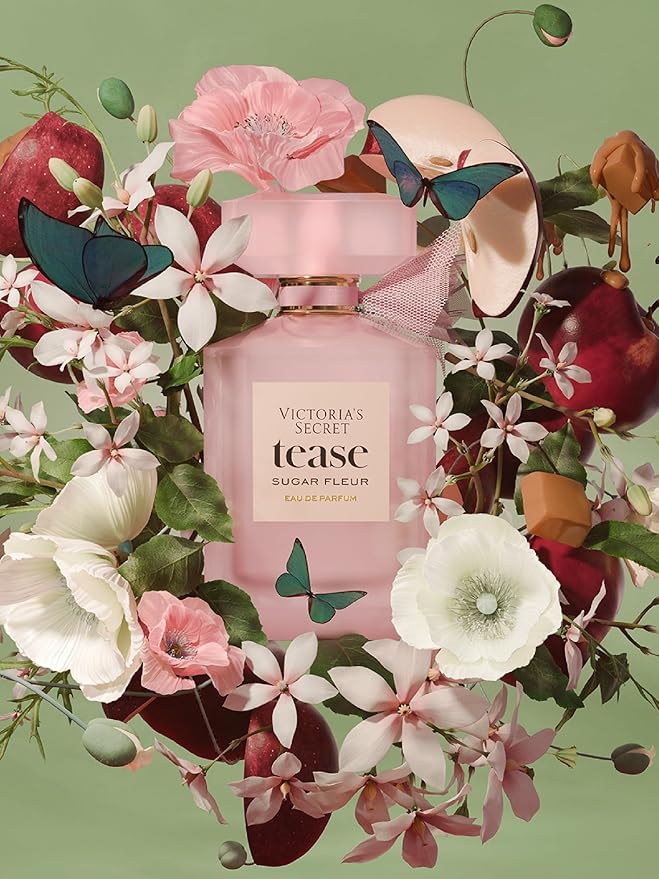 Victoria's Secret Tease Sugar Fleur Fragrance Lotion, Body Lotion for Women (8.4 oz)