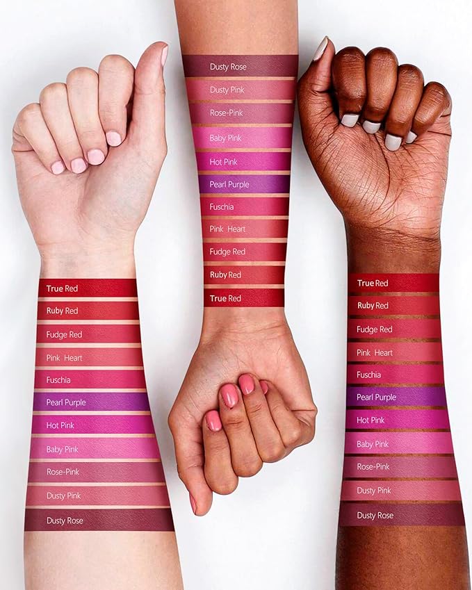 Red Lipstick Long Lasting, Matte Liquid Lipsticks for Women Non Transfer Smudgeproof Smooth and Easy to Appy Cruelty Free Lip Color, M52 Fudge Red