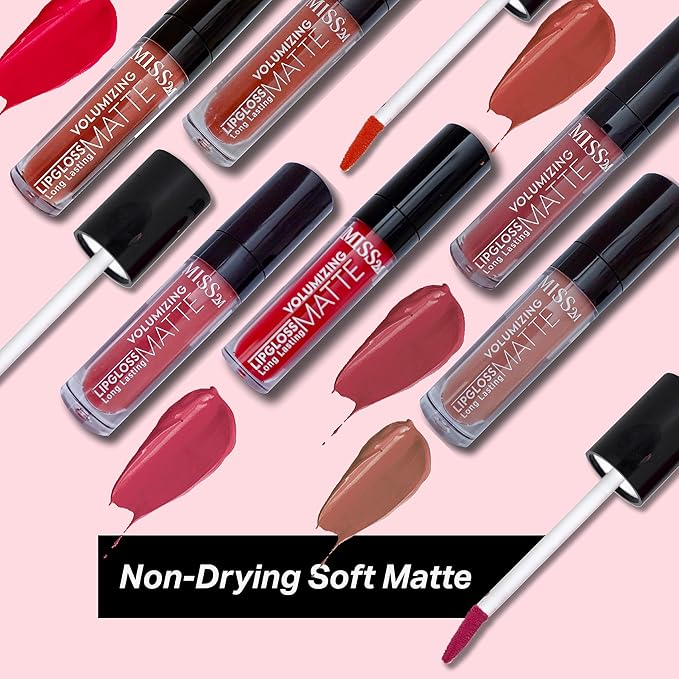 16-Hour Volumizing Matte Liquid Lipstick with Non-Drying, Waterproof Matte Liquid Lip Color: 120 New Day, 0.14 Fl Oz