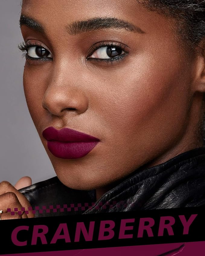 Red Lipstick Set Long Lasting 3Pc Matte Liquid Lipsticks for Women Non Transfer Smudgeproof Red Orange Berry Lipstick Kit Cruelty Free Lip Color, 13/51/66