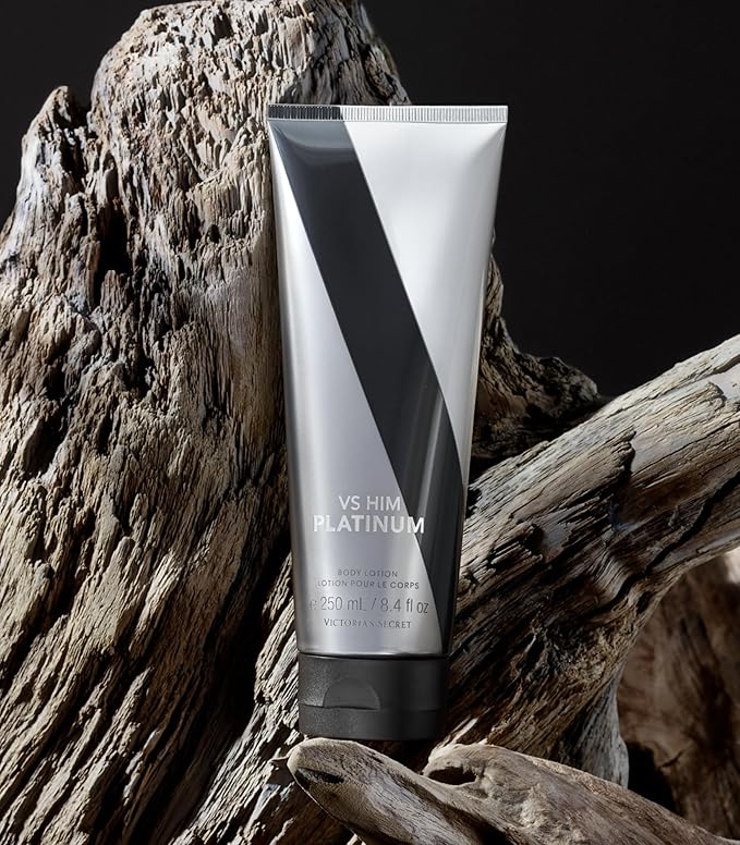 Victoria's Secret VS Him Platinum Men's Cologne Body Lotion (8.4 oz)