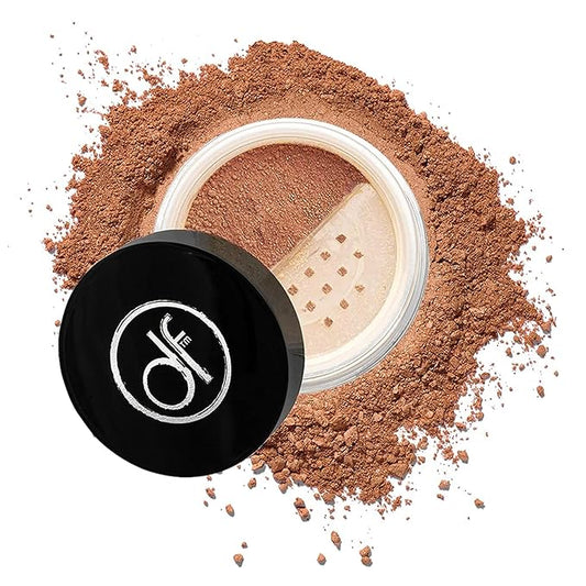 Mineral Powder Foundation for Sensitive Skin, Powder Sunscreen with SPF 26, All Natural Ingredients, Anti-oxidant protection, Made in the Shade by Dermaflage, 0.4 oz