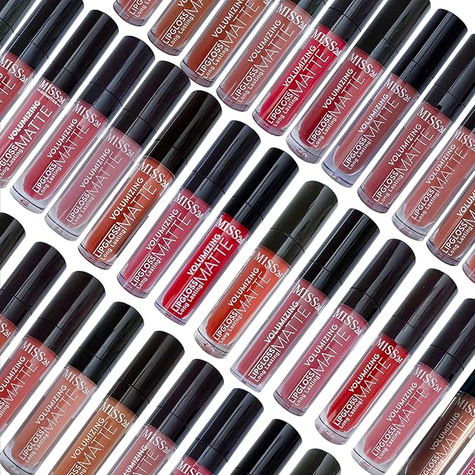 16-Hour Volumizing Matte Liquid Lipstick with Non-Drying, Waterproof Matte Liquid Lip Color: 120 New Day, 0.14 Fl Oz